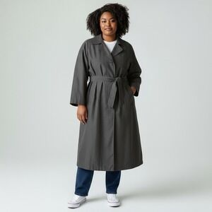 London Fog Limited Edition Trench Coat – 20W Reg Charcoal Belted